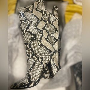 Snakeskin Boots